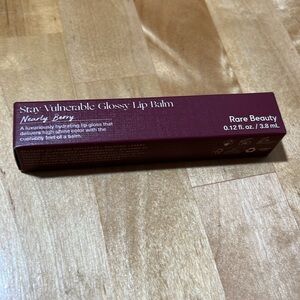 New Rare Beauty Stay Vulnerable Glossy Lip Balm in Nearly Berry